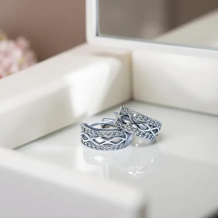 Náušnice La Diamantina Crystalia