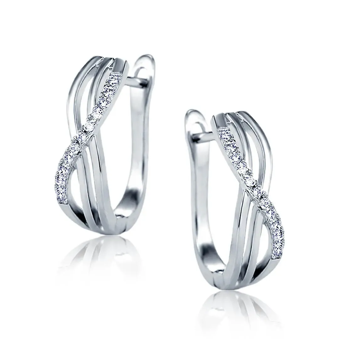 Náušnice La Diamantina Electra se zirkony