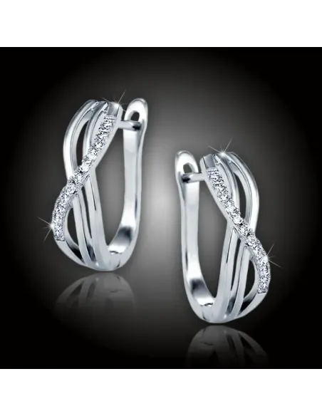 Náušnice La Diamantina Electra se zirkony