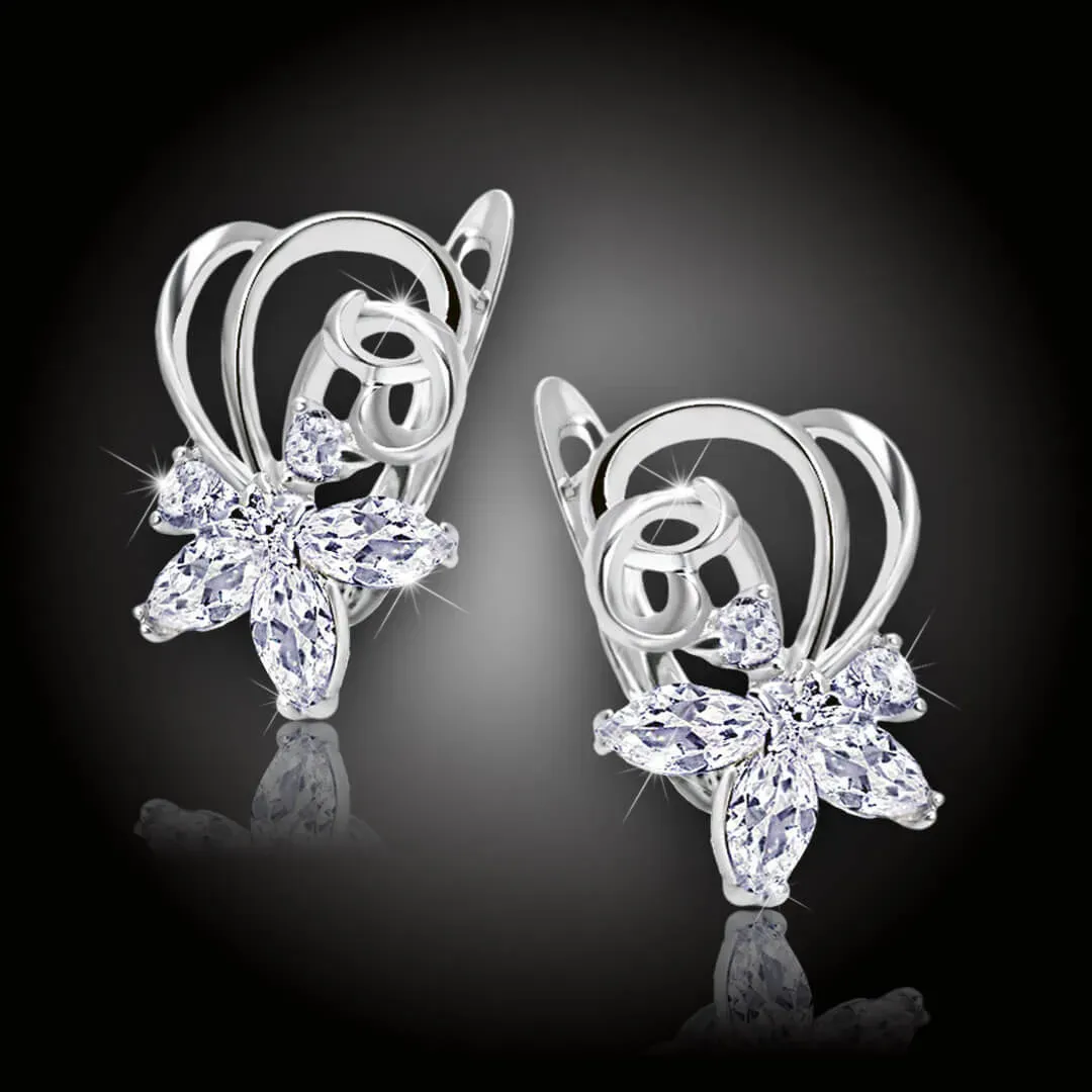 Náušnice La Diamantina Dahlia 2