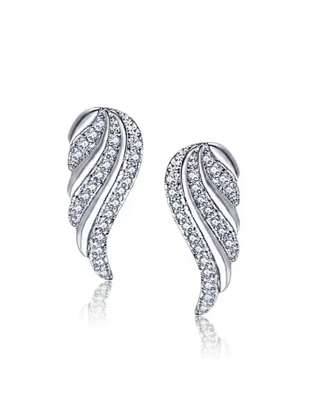 Náušnice La Diamantina Crystal Angel Wings