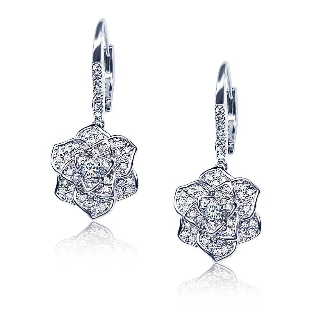 Náušnice La Diamantina Crystal Rose