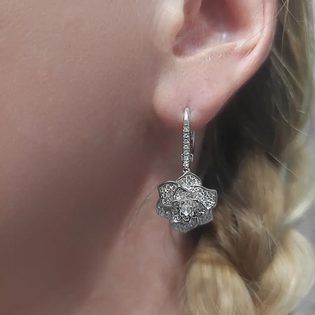 Náušnice La Diamantina Crystal Rose 2