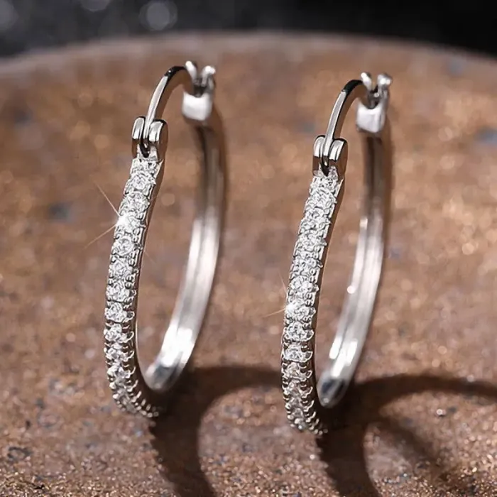 Náušnice La Diamantina Veronica se zirkony