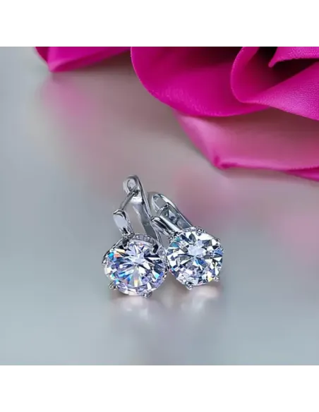 Náušnice La Diamantina Aurelia s krystaly Swarovski