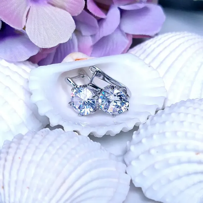 Náušnice La Diamantina Aurelia s krystaly Swarovski