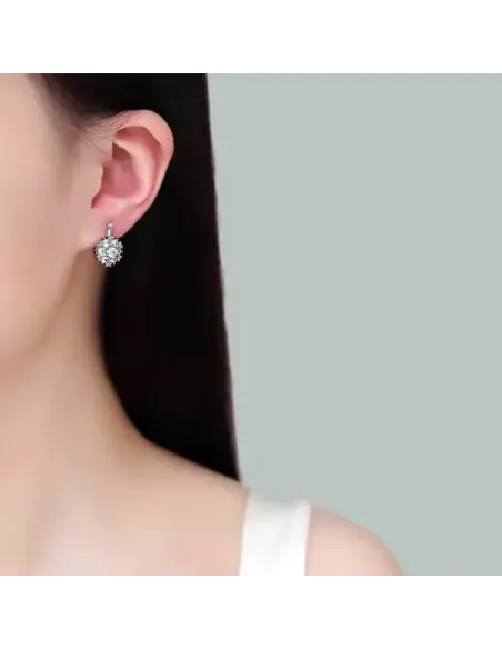 Náušnice La Diamantina Daphne s krystaly Swarovski®