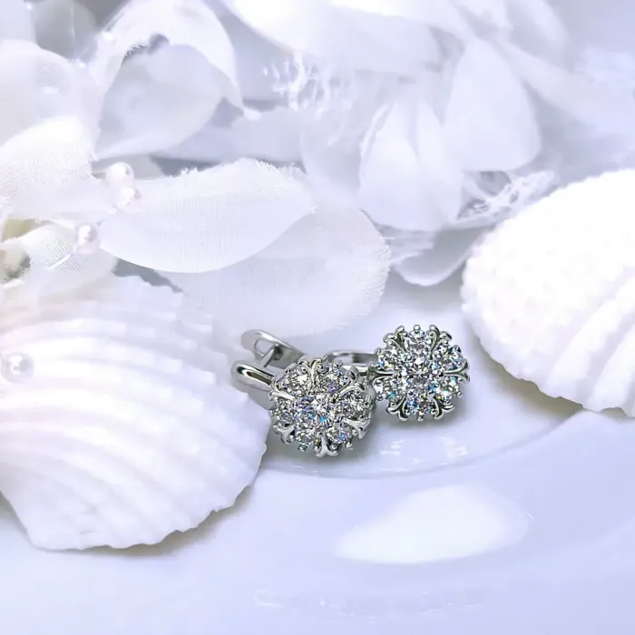 Náušnice La Diamantina Daphne s krystaly Swarovski®