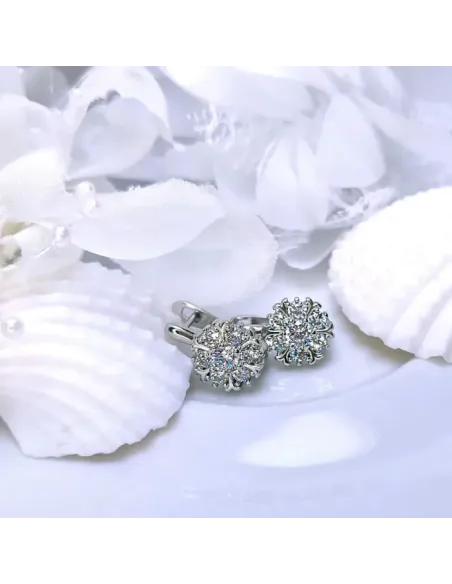 Náušnice La Diamantina Daphne s krystaly Swarovski®