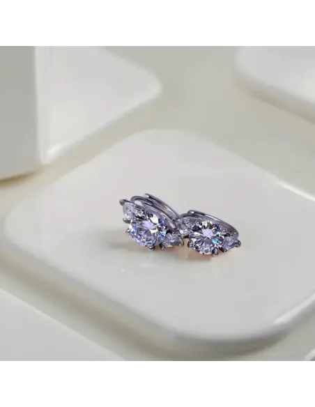 Náušnice La Diamantina Elvia s krystaly Swarovski®