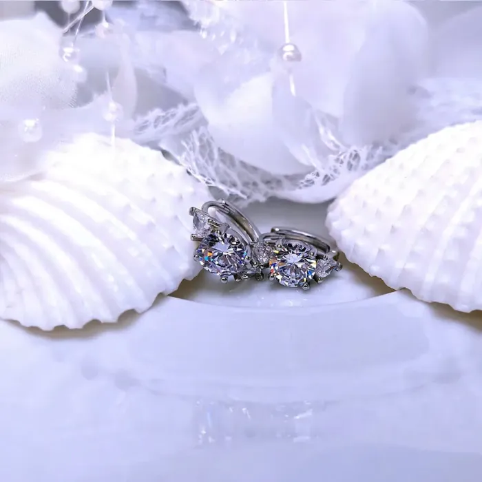 Náušnice La Diamantina Elvia s krystaly Swarovski®