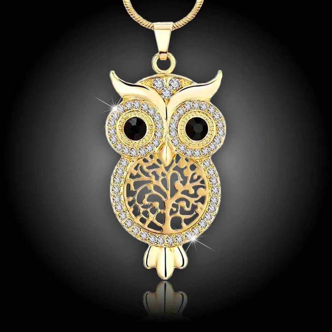 Náhrdelník Magická sova Gold 2