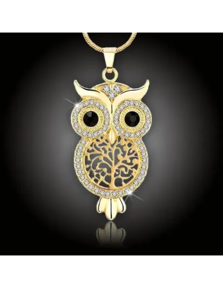 Náhrdelník Magická sova Gold