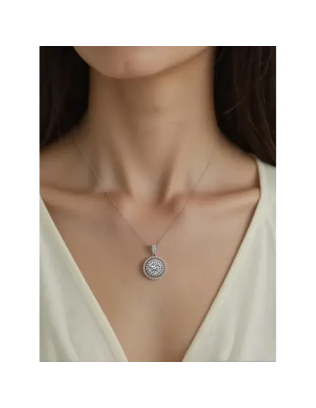 Třpytivý náhrdelník Cassiopea s krystaly Swarovski®