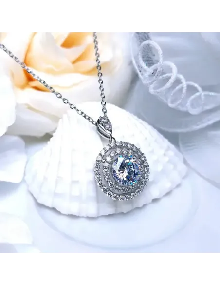 Třpytivý náhrdelník Cassiopea s krystaly Swarovski®