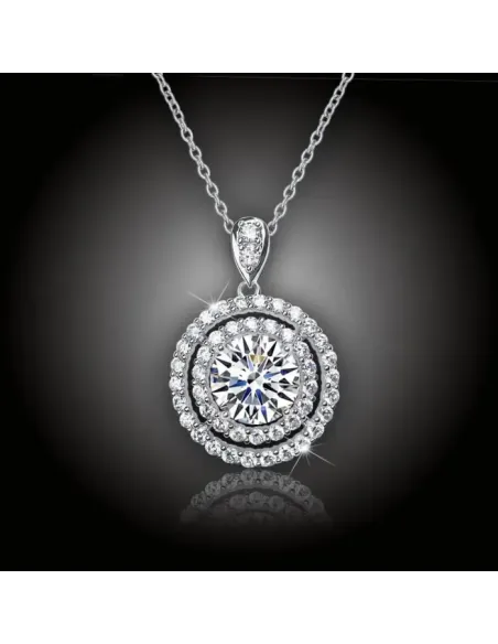 Třpytivý náhrdelník Cassiopea s krystaly Swarovski®