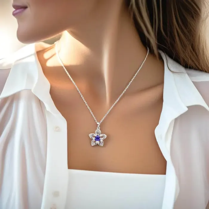 Náhrdelník Jasmine Blue