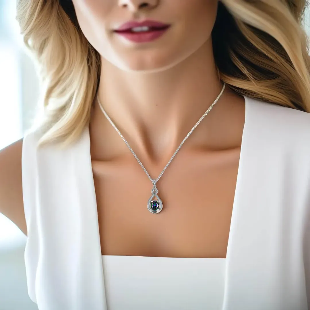 Magický náhrdelník Mystica s krystalem Swarovski 2