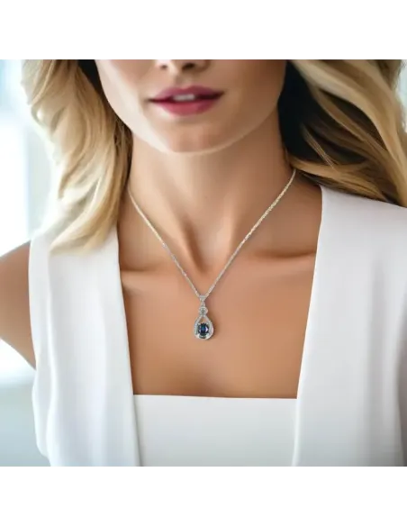 Magický náhrdelník Mystica s krystalem Swarovski