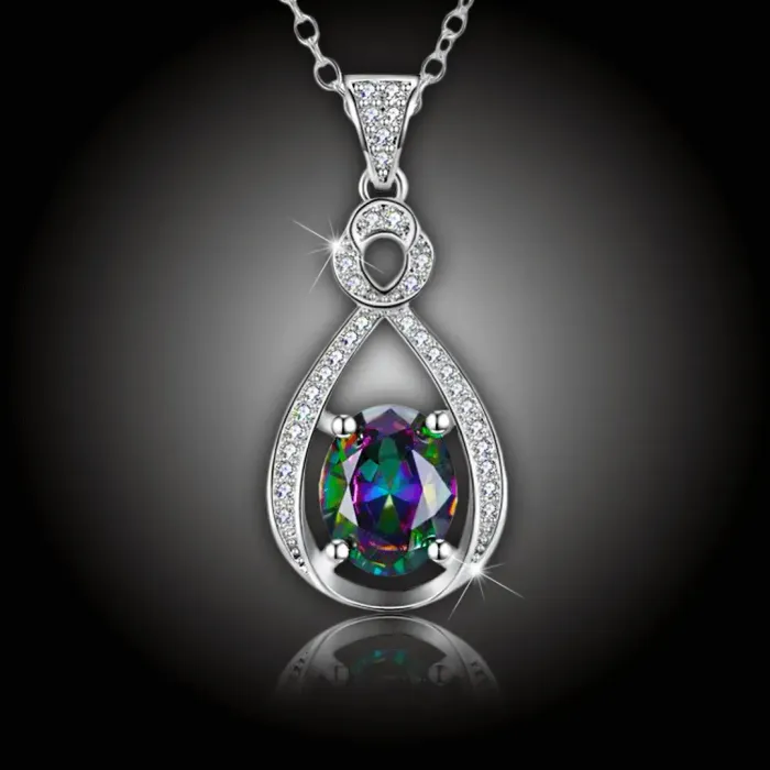 Magický náhrdelník Mystica s krystalem Swarovski