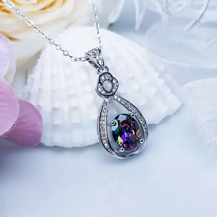 Magický náhrdelník Mystica s krystalem Swarovski