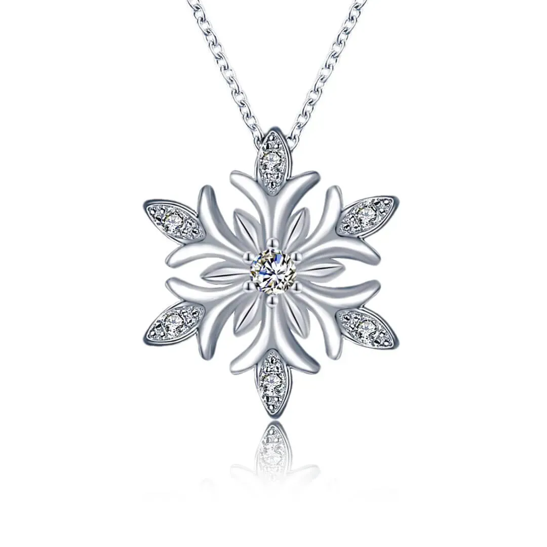 Náhrdelník Crystal Snowflake