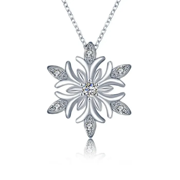 Náhrdelník Crystal Snowflake