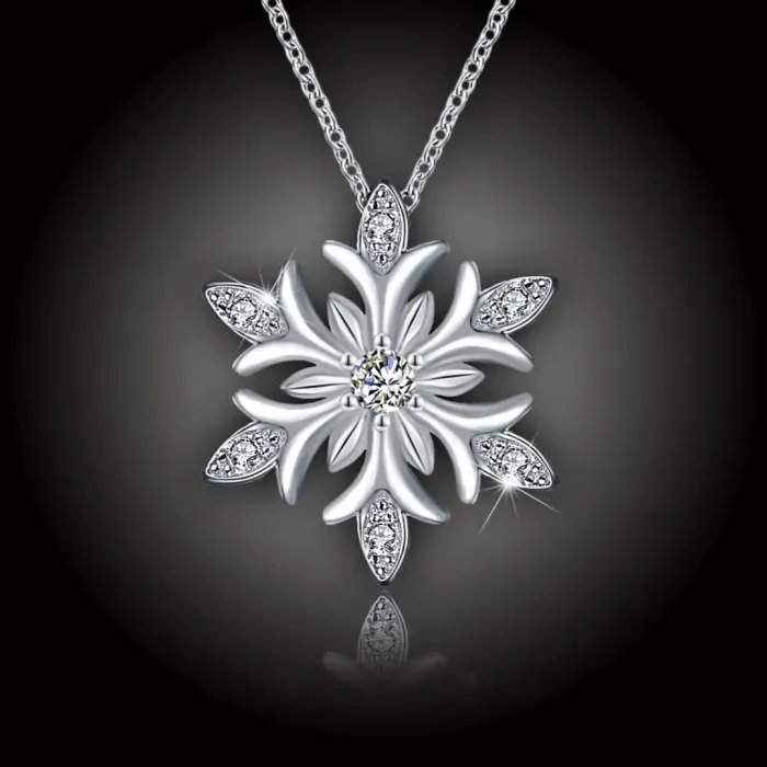 Náhrdelník Crystal Snowflake