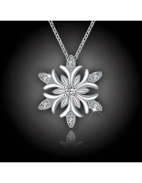 Náhrdelník Crystal Snowflake