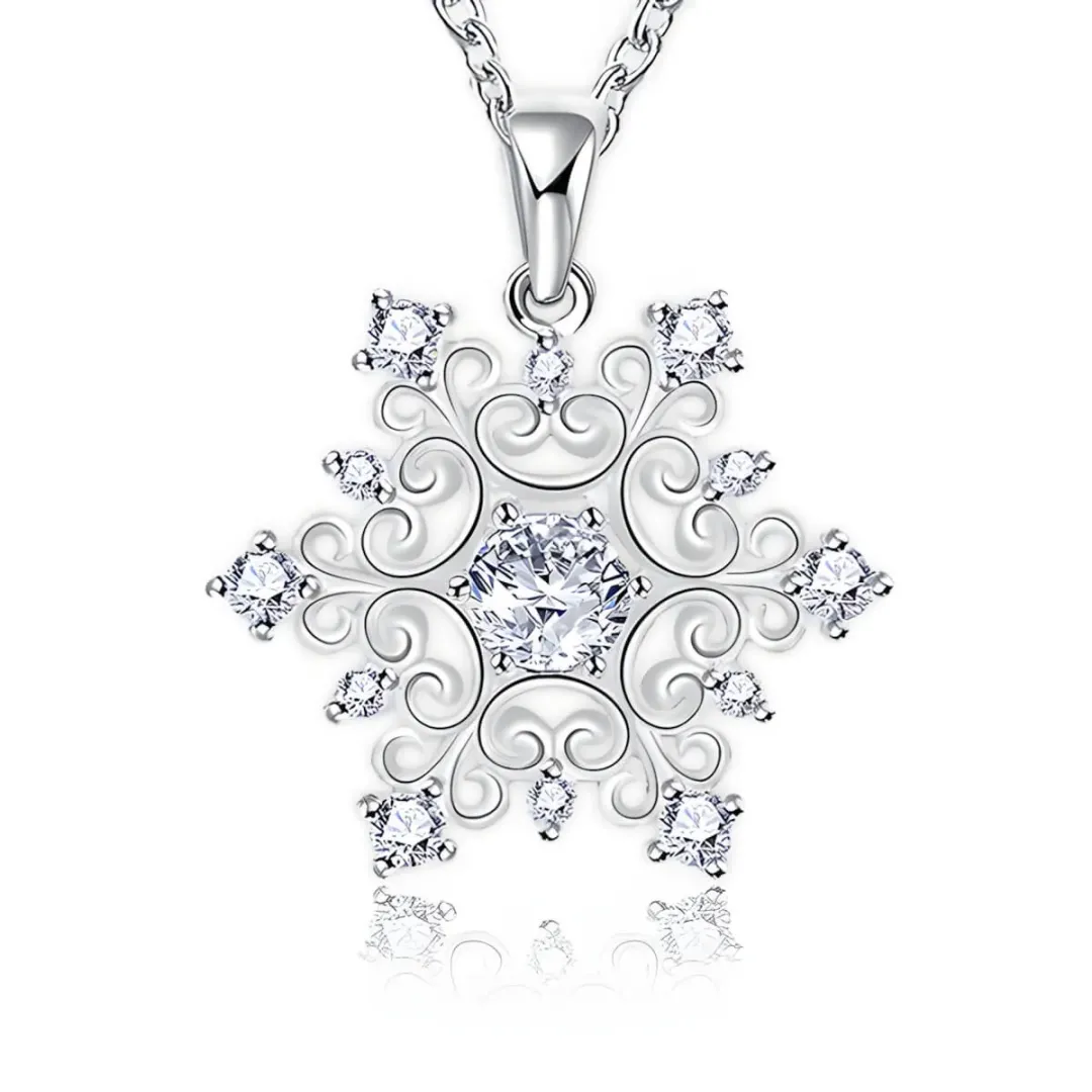 Náhrdelník Romantic Snowflake