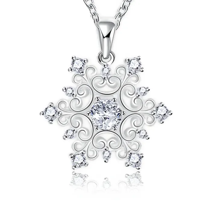 Náhrdelník Romantic Snowflake