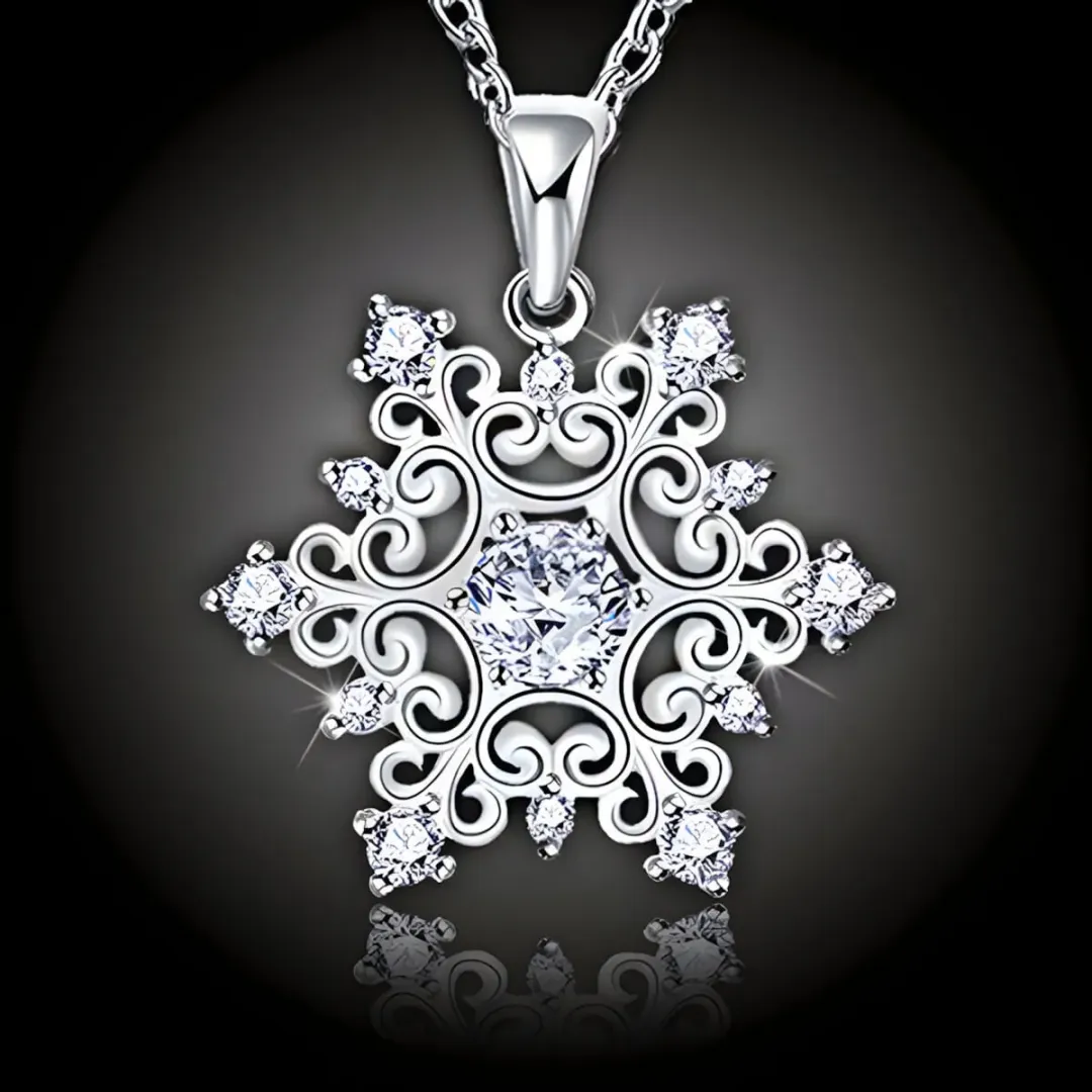 Náhrdelník Romantic Snowflake 2