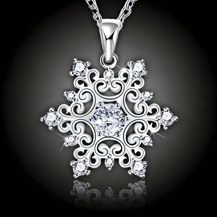 Náhrdelník Romantic Snowflake