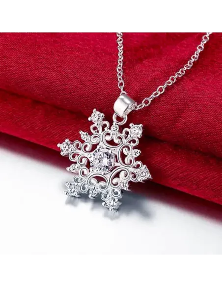 Náhrdelník Romantic Snowflake