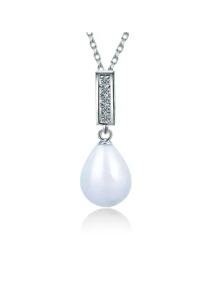 Perlový náhrdelník Giselle White Pearl