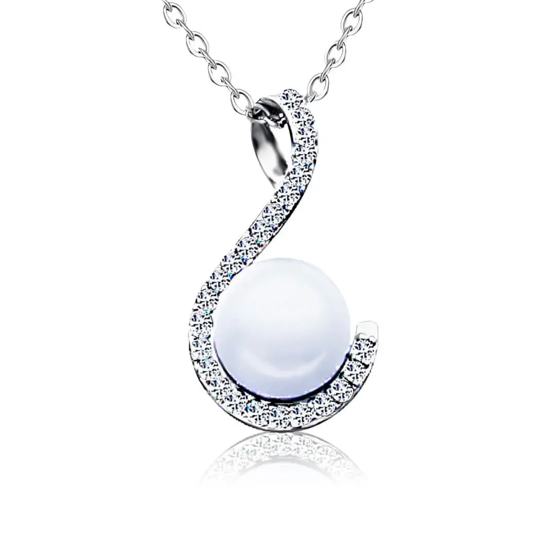 Perlový náhrdelník Pearl Wave White Pearl