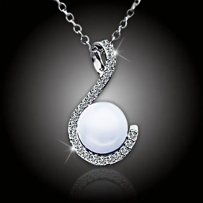 Perlový náhrdelník Pearl Wave White Pearl