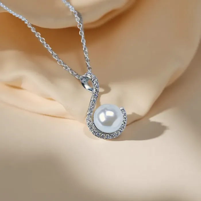 Perlový náhrdelník Pearl Wave White Pearl