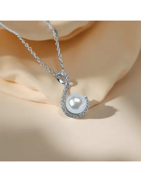 Perlový náhrdelník Pearl Wave White Pearl