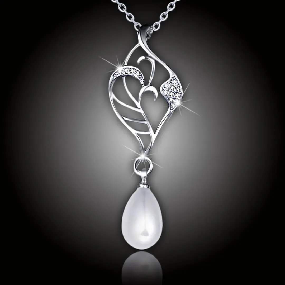 Perlový náhrdelník Elfie White Pearl 2