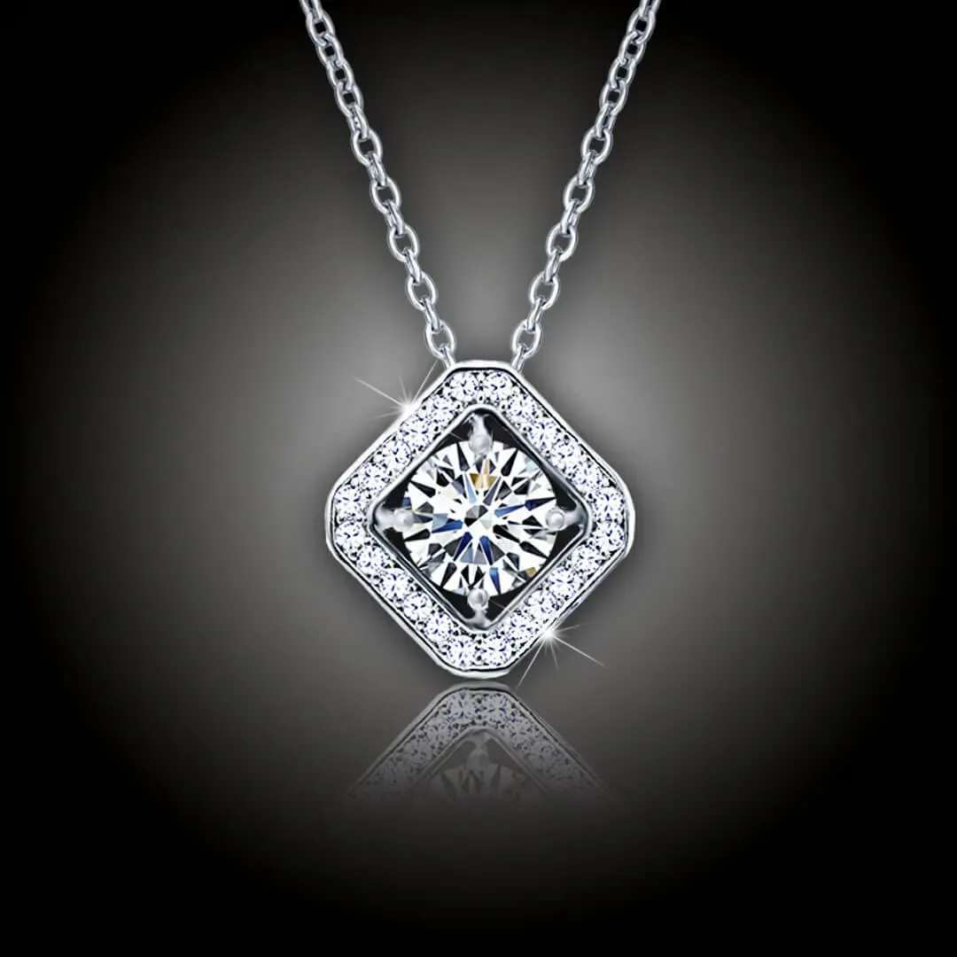 Třpytivý náhrdelník Crystal Diva s krystaly Swarovski® 2