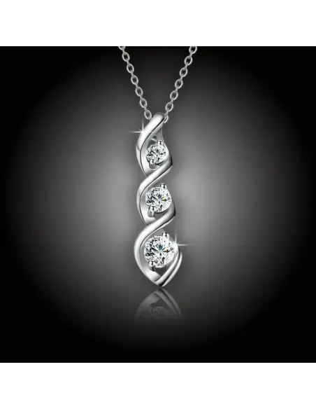 Náhrdelník Trinity s krystaly Swarovski®