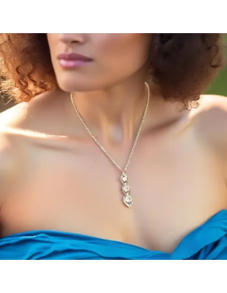 Náhrdelník Trinity s krystaly Swarovski®