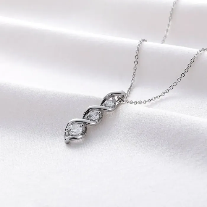 Náhrdelník Trinity s krystaly Swarovski®