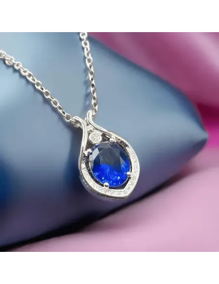 Exotický náhrdelník Nemesis s kubickými zirkony