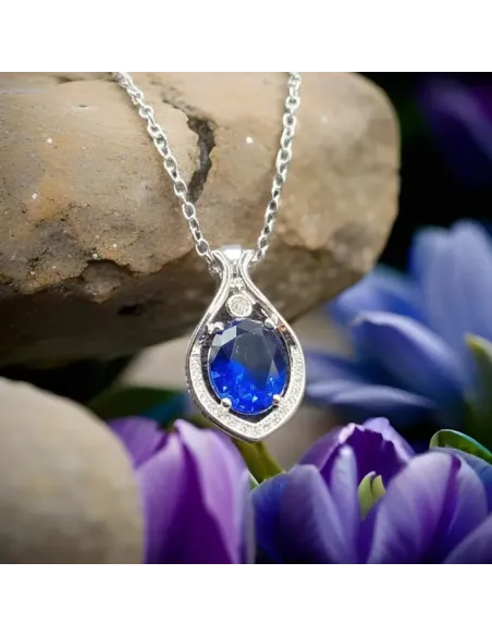 Exotický náhrdelník Nemesis s kubickými zirkony