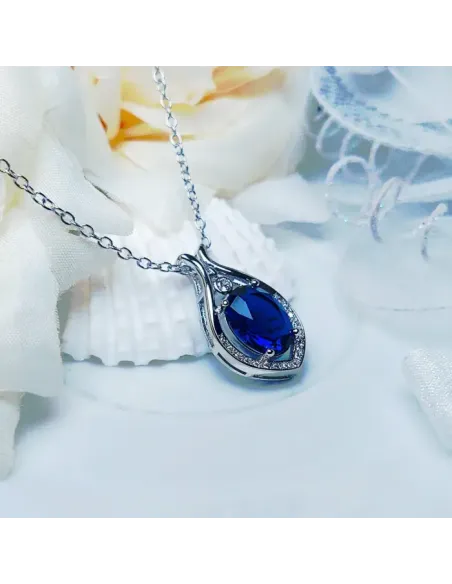 Exotický náhrdelník Nemesis s kubickými zirkony