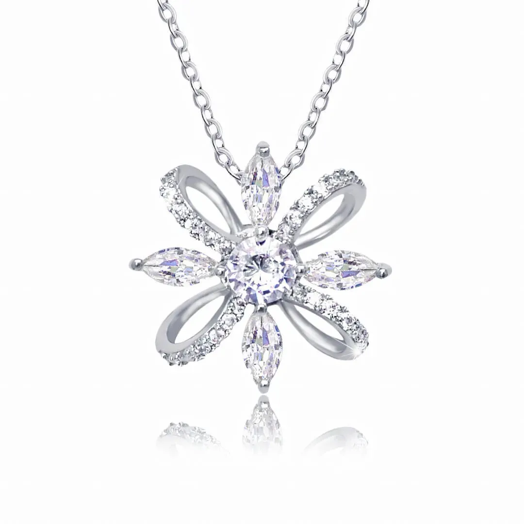 Okouzlující náhrdelník Ambrosia se zirkony