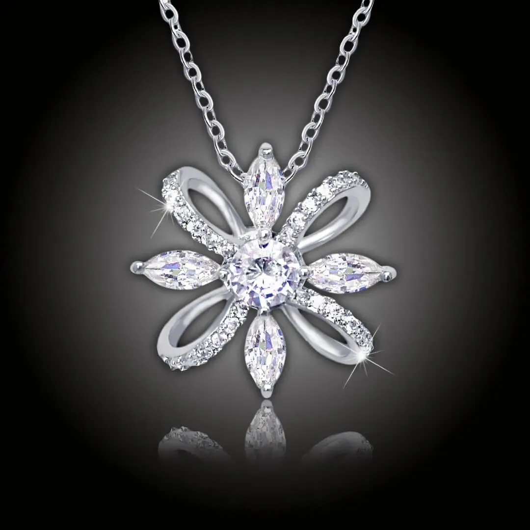 Okouzlující náhrdelník Ambrosia se zirkony 2