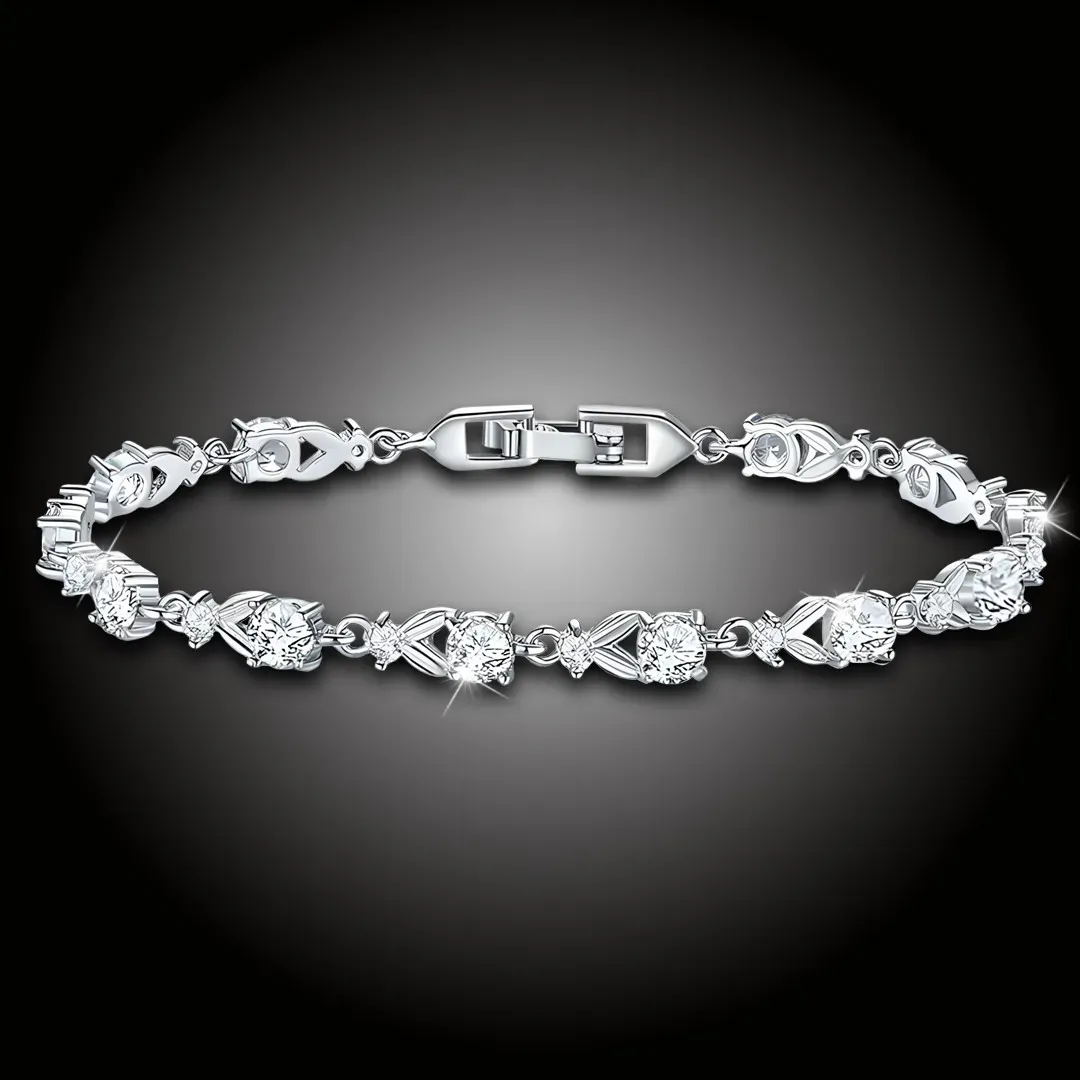 Náramek Adrianna s čirými zirkony 2